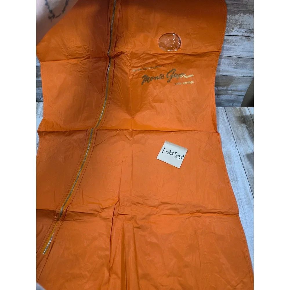 Lot of 6 Vintage Garment Bags Benjamin Chicago Hammonton Park Morrie Geyer Suit - Picture 5 of 9